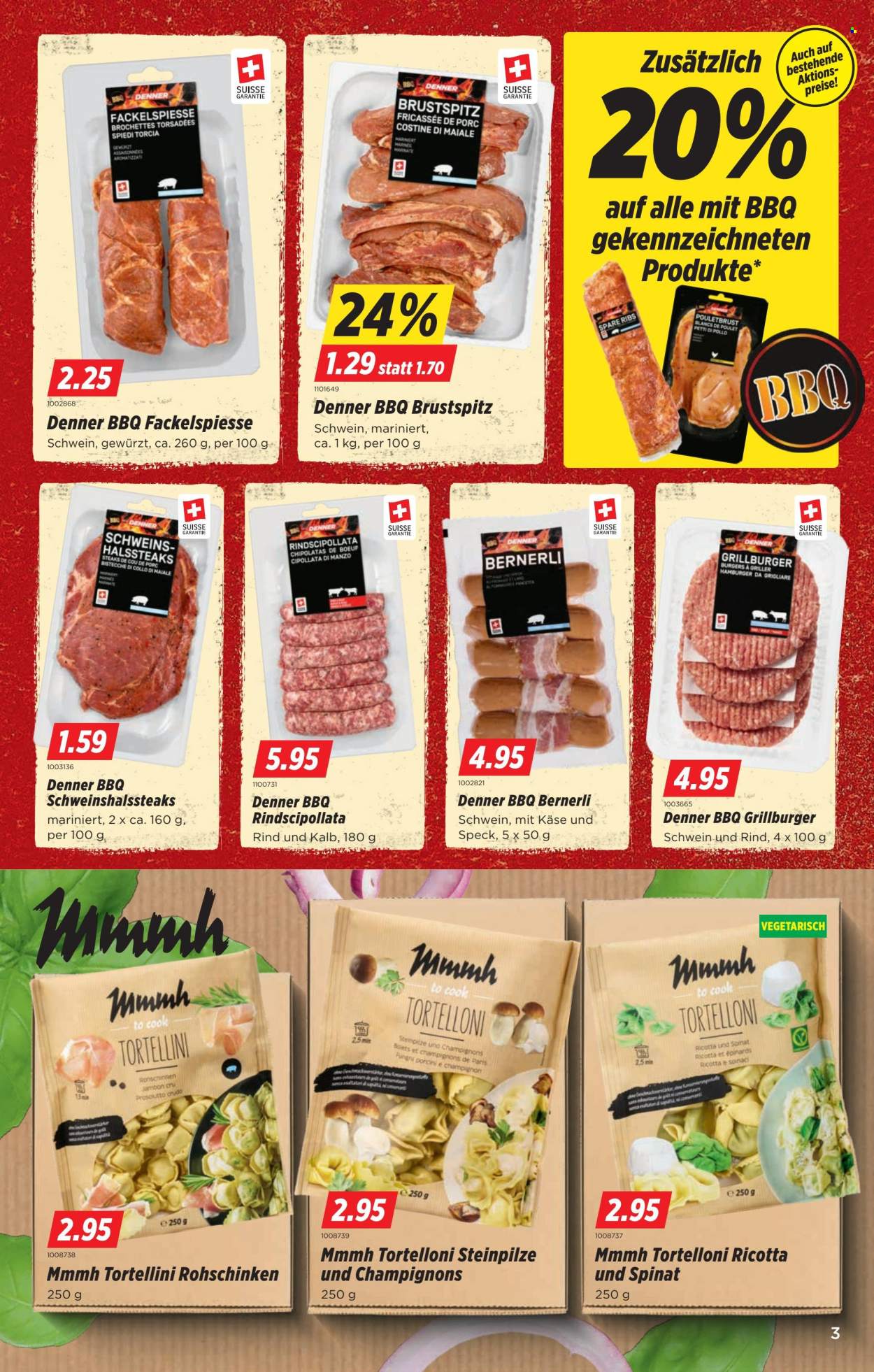 Volantino Denner - 28.5.2026 - 3.6.2026. Pagina 3. Pagina 3