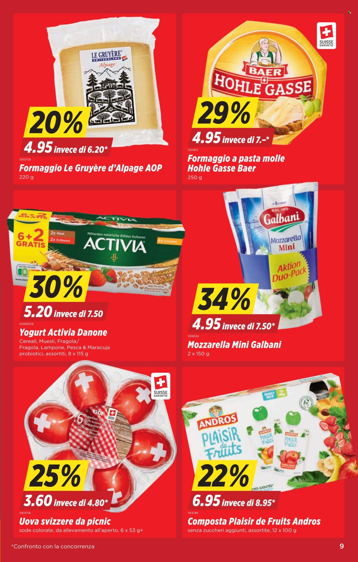 Volantino Denner - 28.5.2026 - 3.6.2026. Pagina 9. Pagina 9