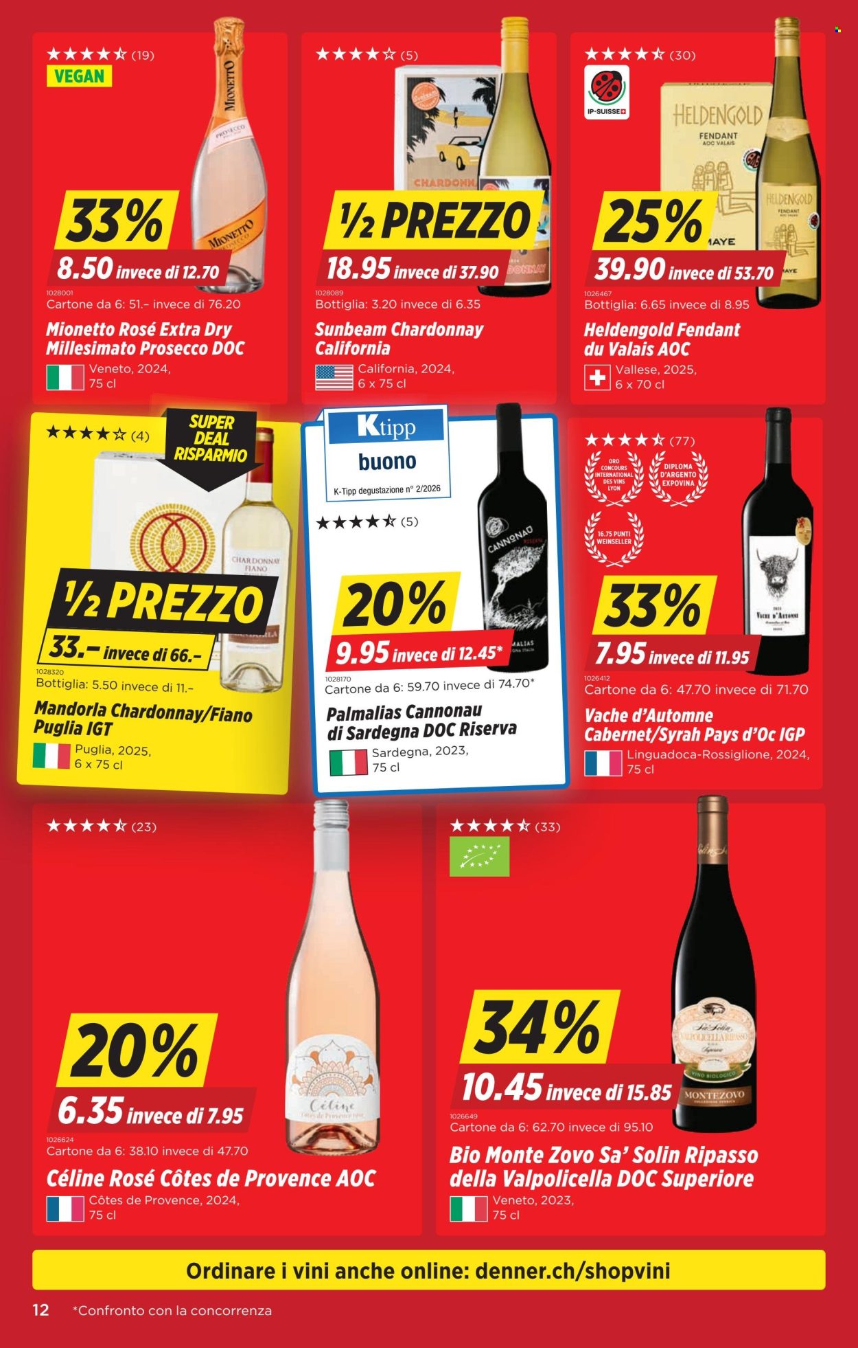 Volantino Denner - 28.5.2026 - 3.6.2026. Pagina 12. Pagina 12