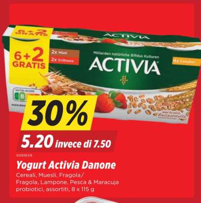 Yogurt Activia Danone