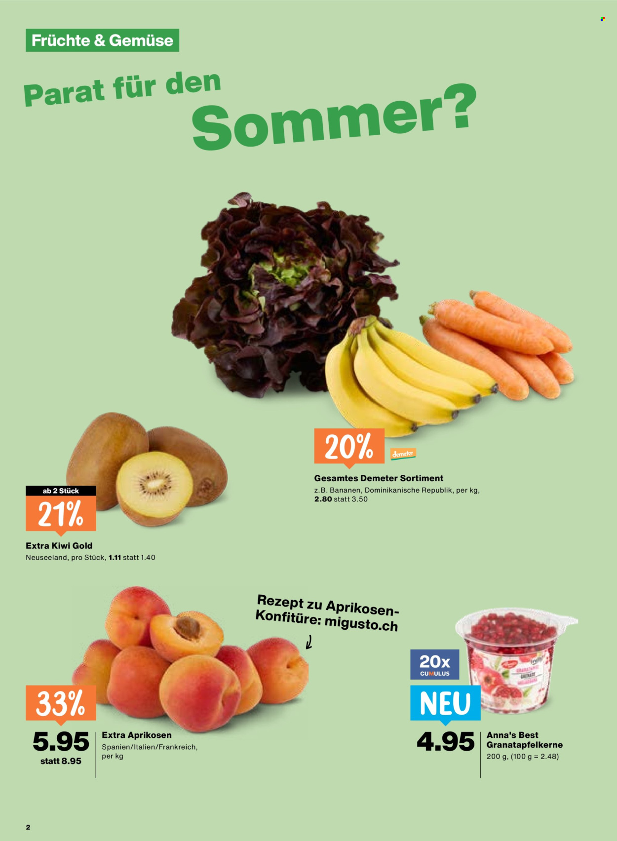 Volantino Migros - 28.5.2026 - 3.6.2026. Pagina 2. Pagina 2