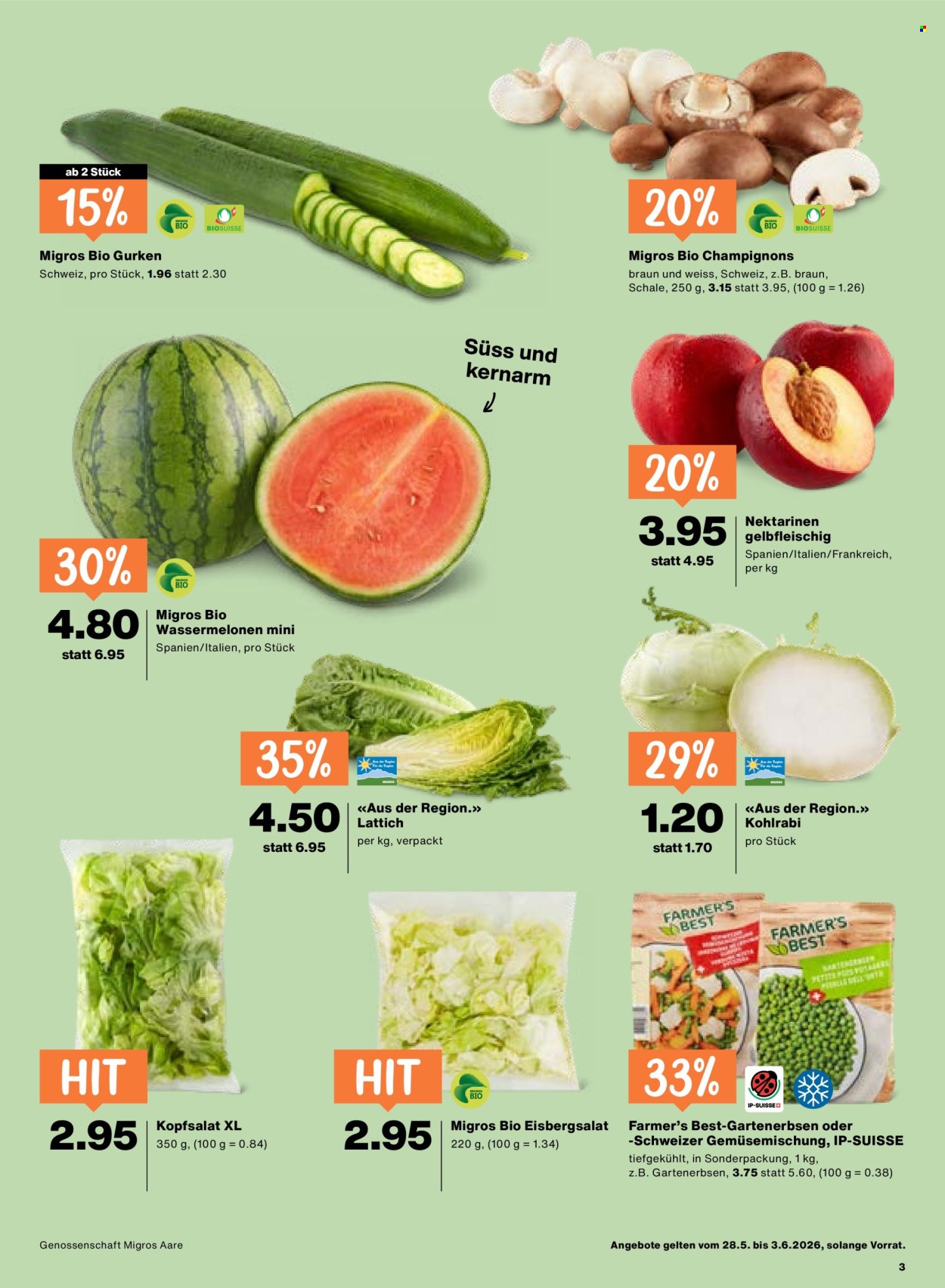 Volantino Migros - 28.5.2026 - 3.6.2026. Pagina 3. Pagina 3