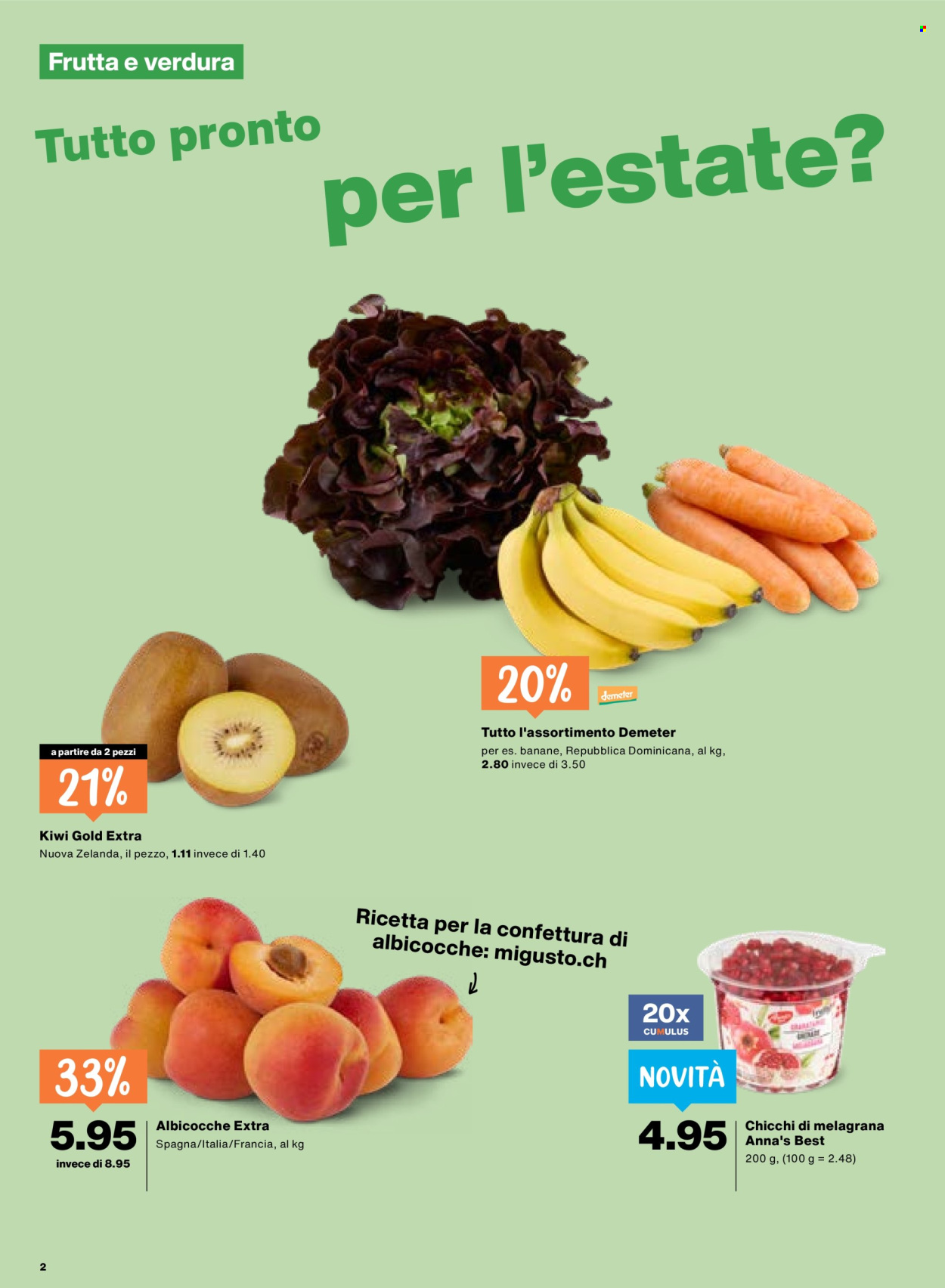 Volantino Migros - 28.5.2026 - 3.6.2026. Pagina 2. Pagina 2