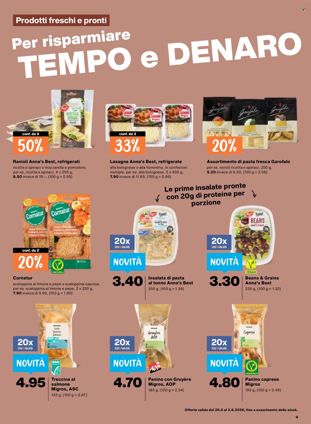 Volantino Migros - 28.5.2026 - 3.6.2026. Pagina 9. Pagina 9