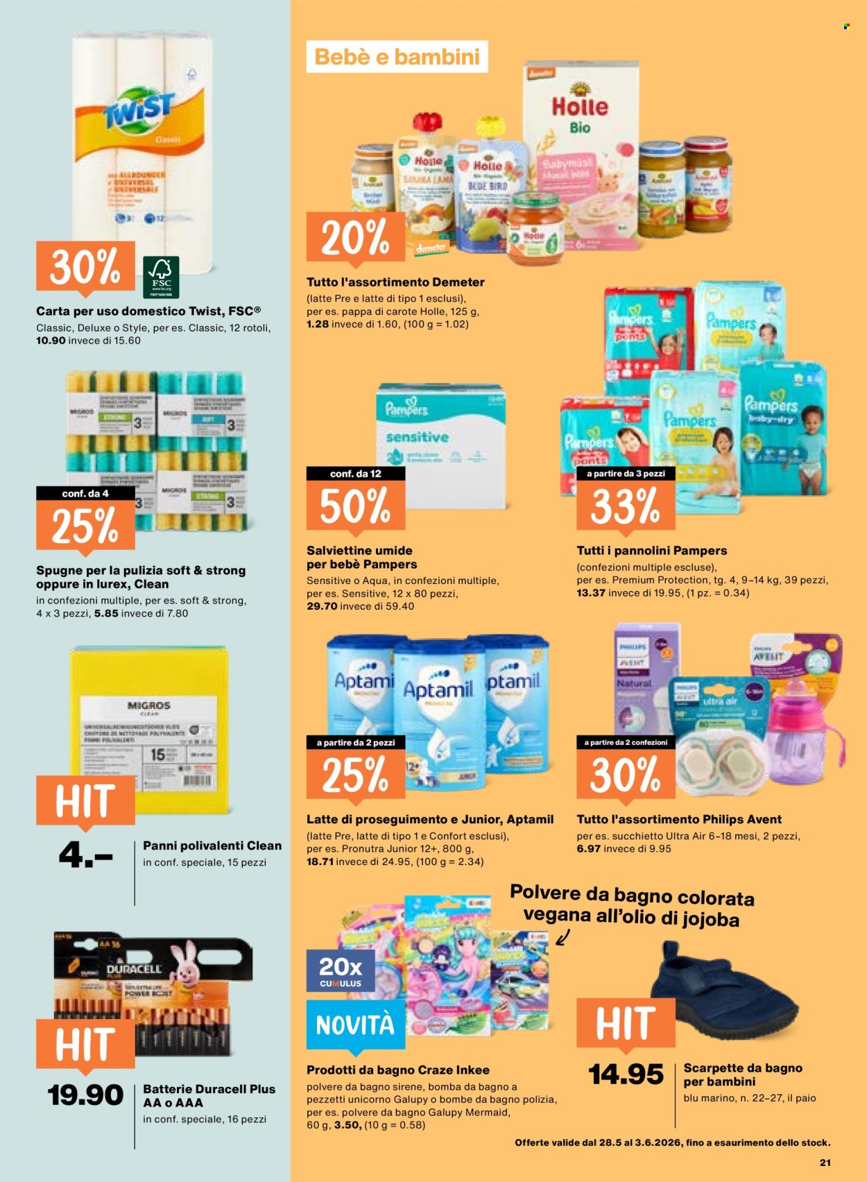 Volantino Migros - 28.5.2026 - 3.6.2026. Pagina 21. Pagina 21