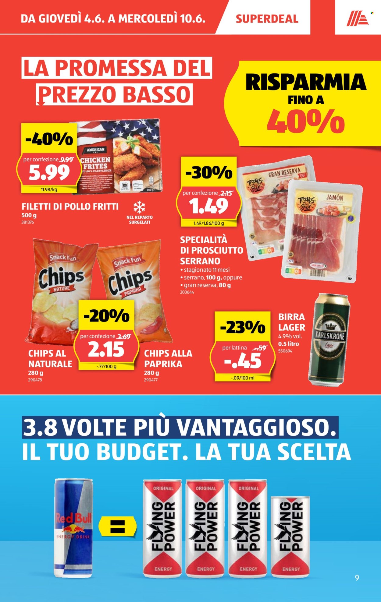 Volantino Aldi - 4.6.2026 - 10.6.2026. Pagina 9. Pagina 9