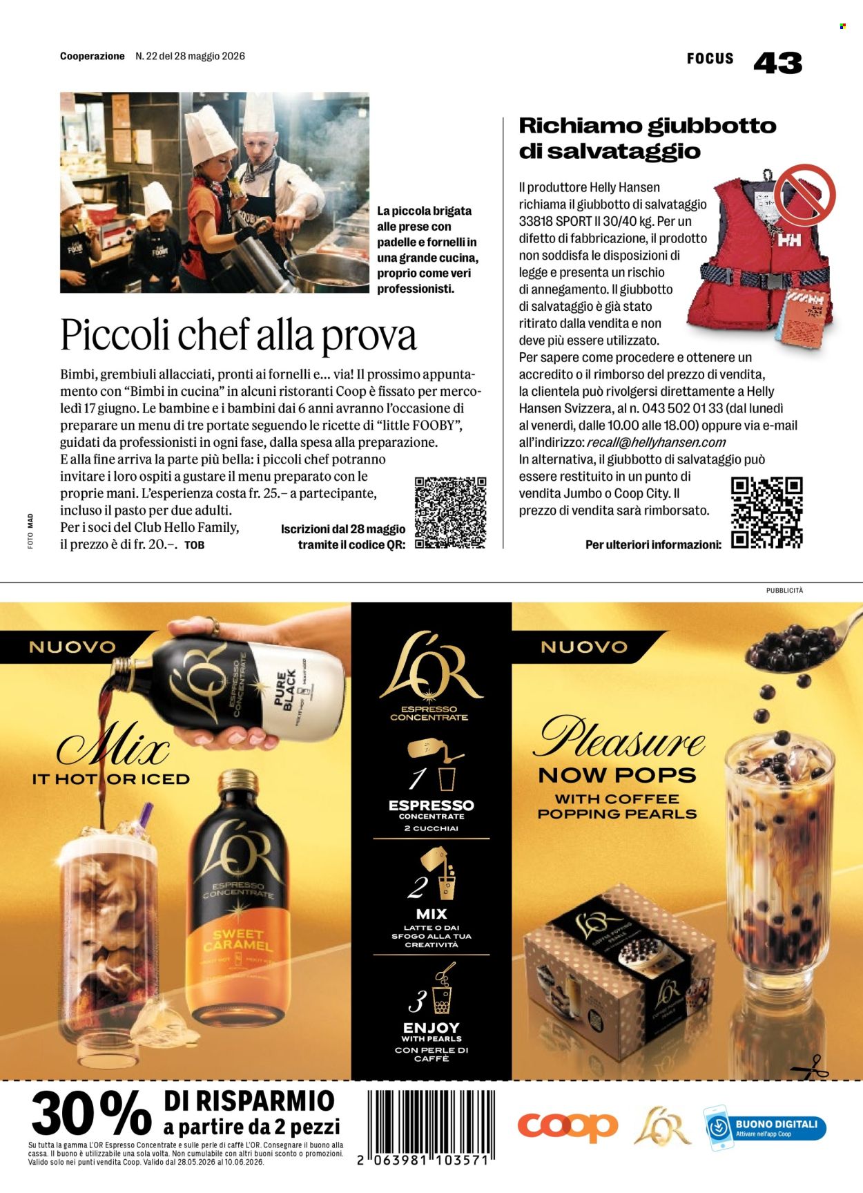 Volantino Coop - 28.5.2026 - 3.6.2026. Pagina 43. Pagina 43