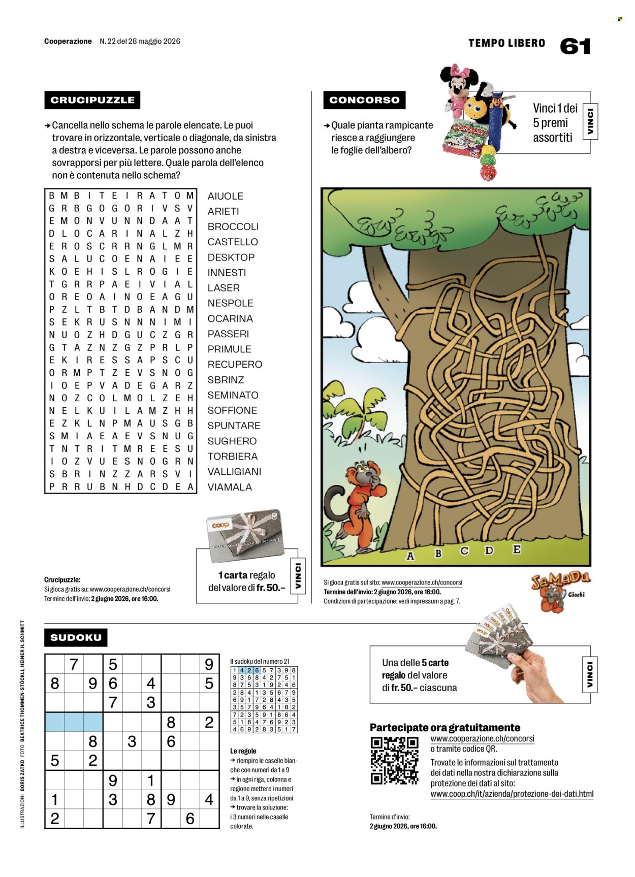 Volantino Coop - 28.5.2026 - 3.6.2026. Pagina 61. Pagina 61