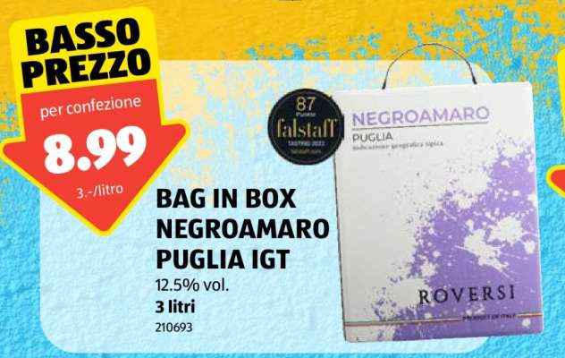 BAG IN BOX NEGROAMARO PUGLIA IGT