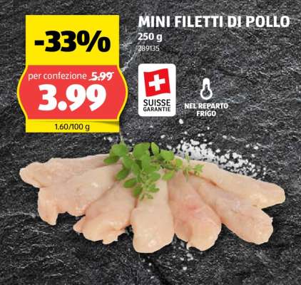MINI FILETTI DI POLLO