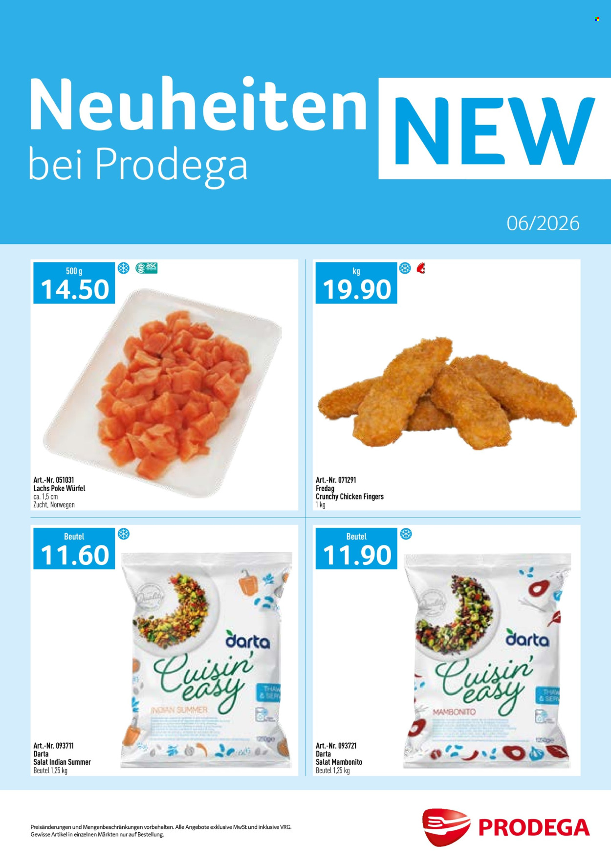Volantino Prodega - 1.6.2026 - 30.6.2026. Pagina 1. Pagina 1