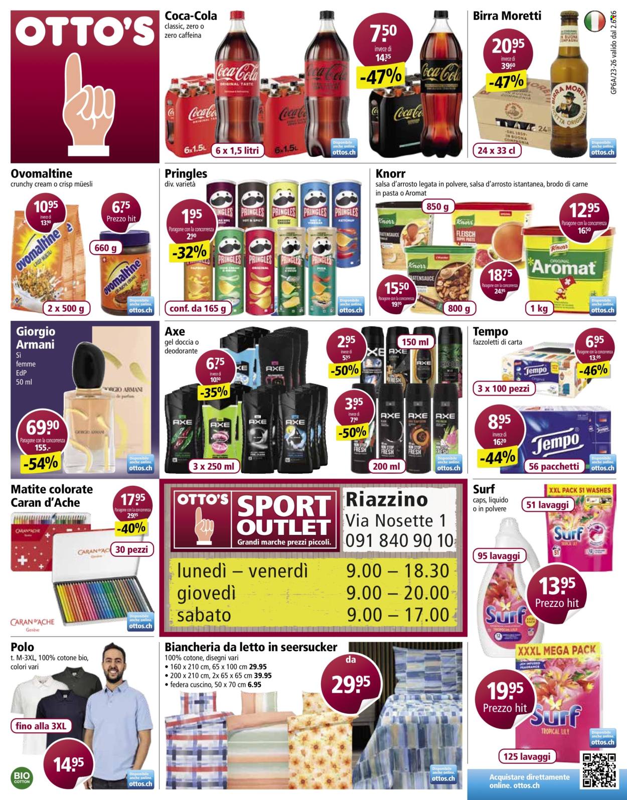 Volantino Otto's - 2.6.2026 - 8.6.2026. Pagina 1. Pagina 1