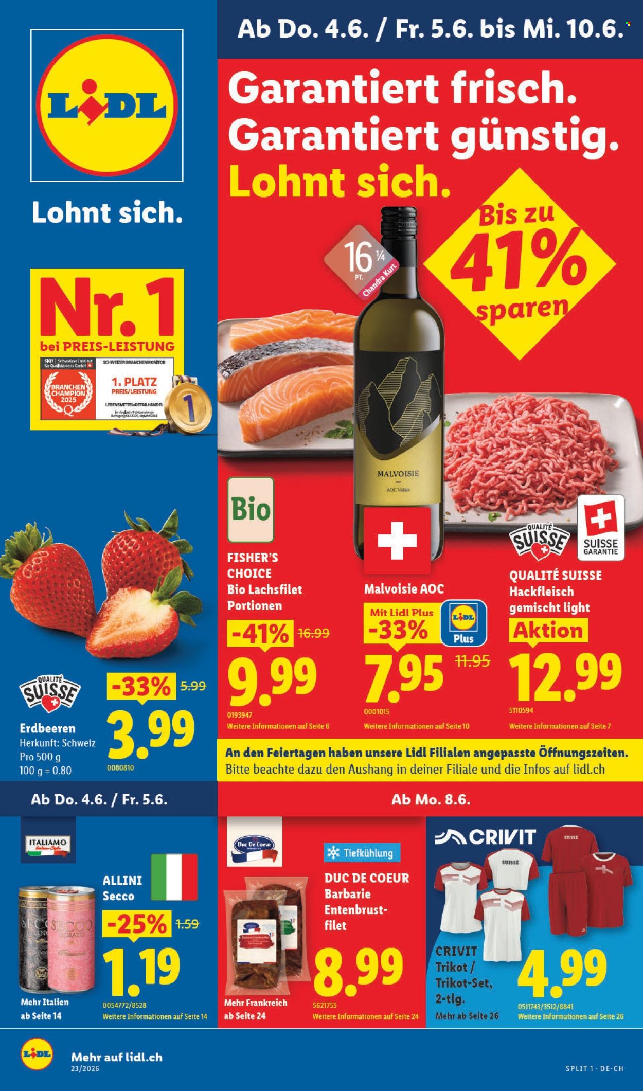 Volantino Lidl - 4.6.2026 - 10.6.2026. Pagina 1. Pagina 1