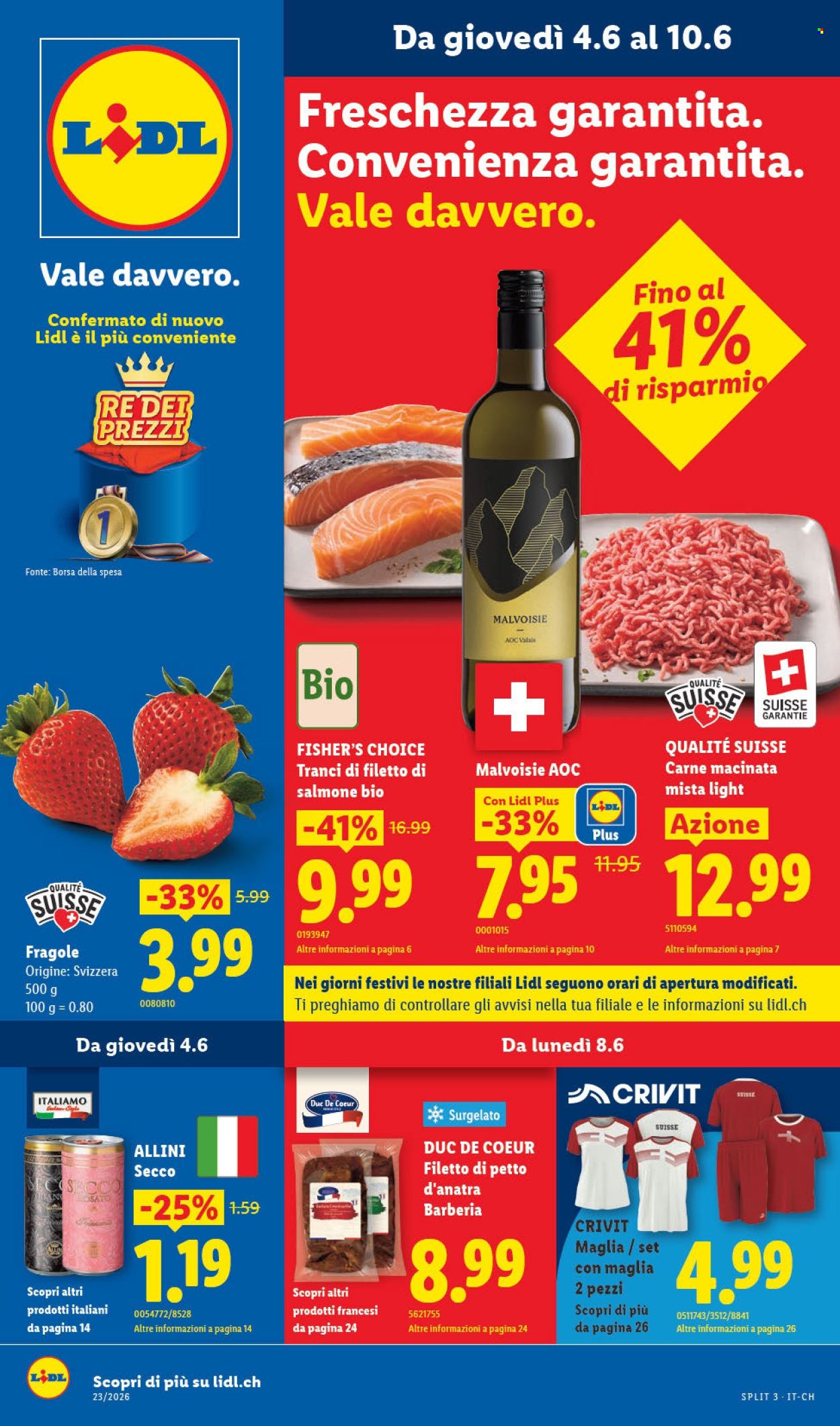 Volantino Lidl - 4.6.2026 - 10.6.2026. Pagina 1. Pagina 1