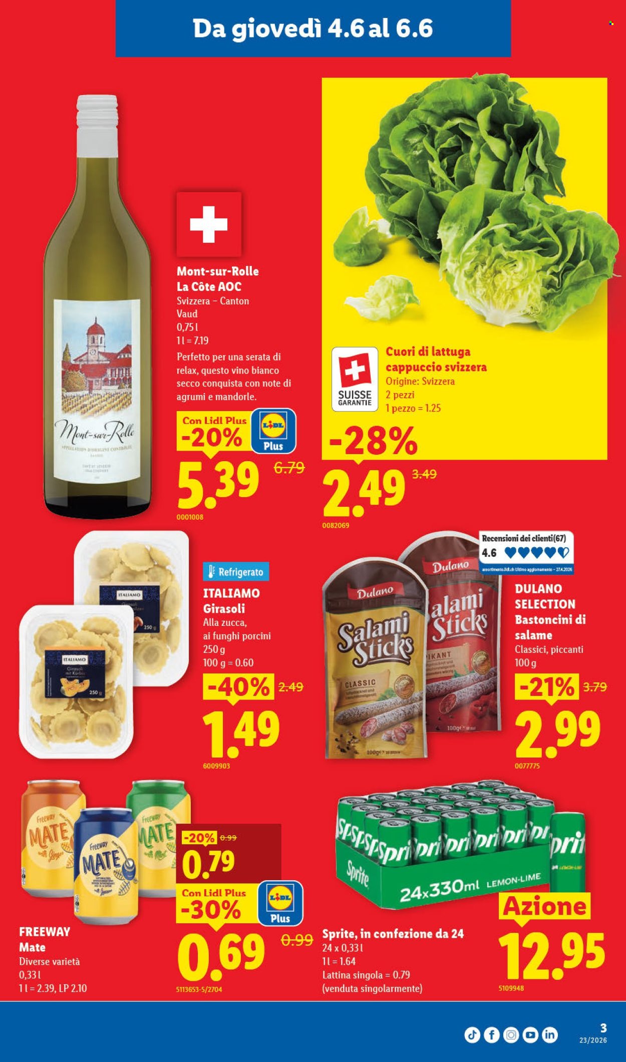 Volantino Lidl - 4.6.2026 - 10.6.2026. Pagina 3. Pagina 3