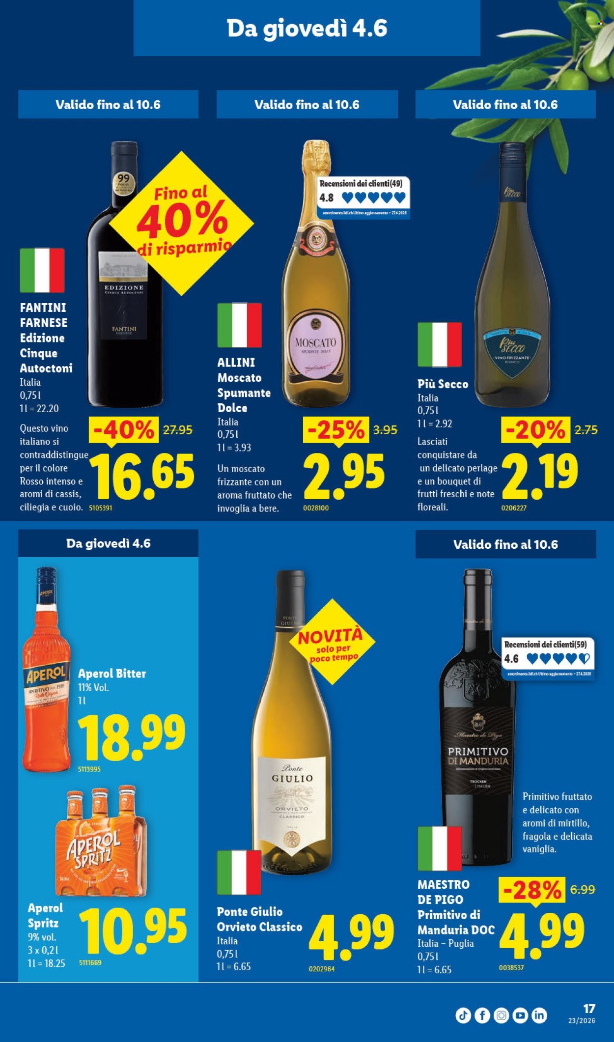 Volantino Lidl - 4.6.2026 - 10.6.2026. Pagina 21. Pagina 21