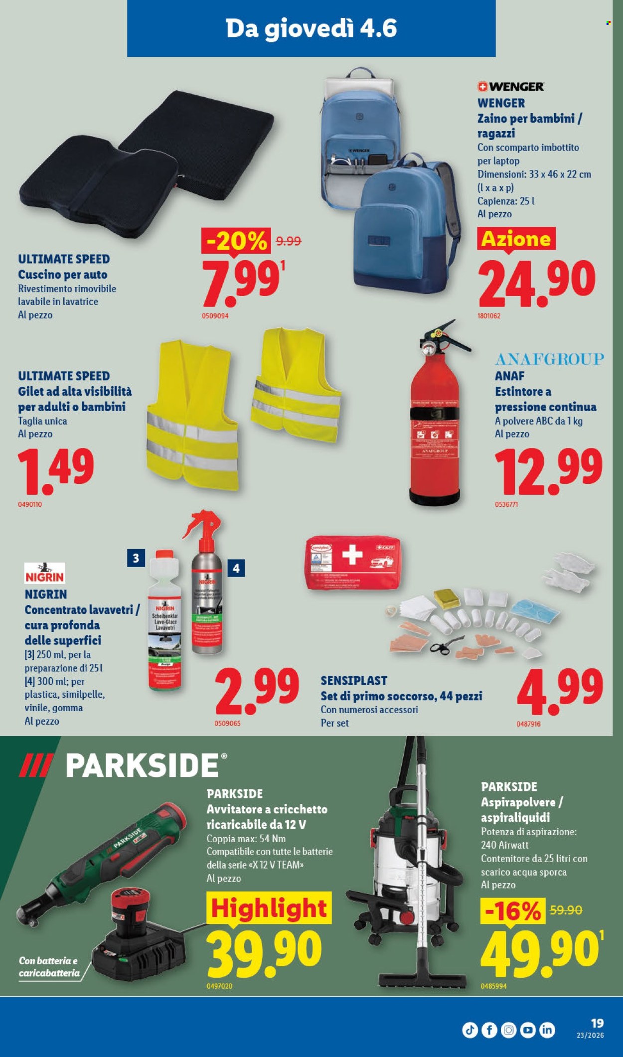 Volantino Lidl - 4.6.2026 - 10.6.2026. Pagina 23. Pagina 23