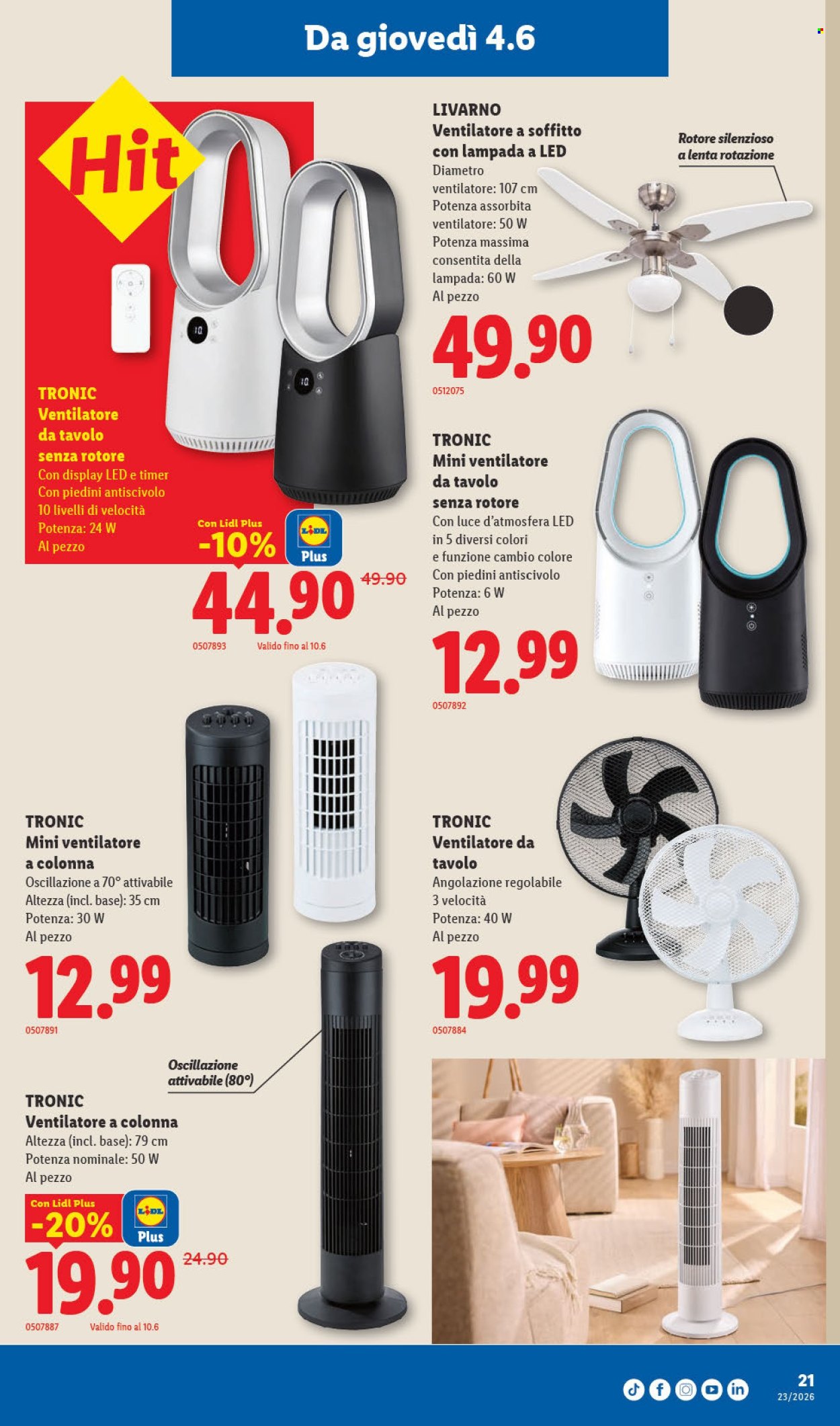 Volantino Lidl - 4.6.2026 - 10.6.2026. Pagina 25. Pagina 25