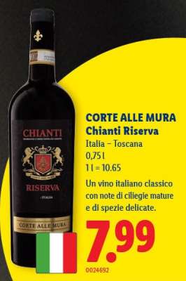 CORTE ALLE MURA Chianti Riserva
