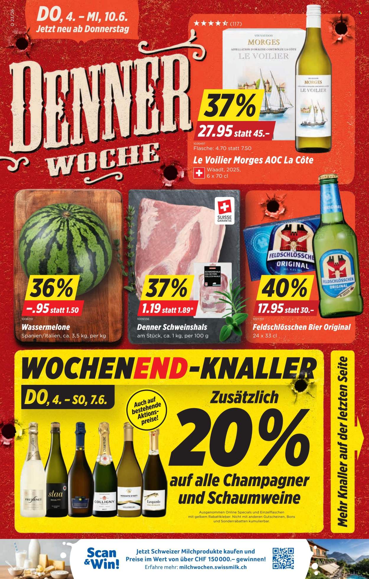 Volantino Denner - 4.6.2026 - 10.6.2026. Pagina 1. Pagina 1