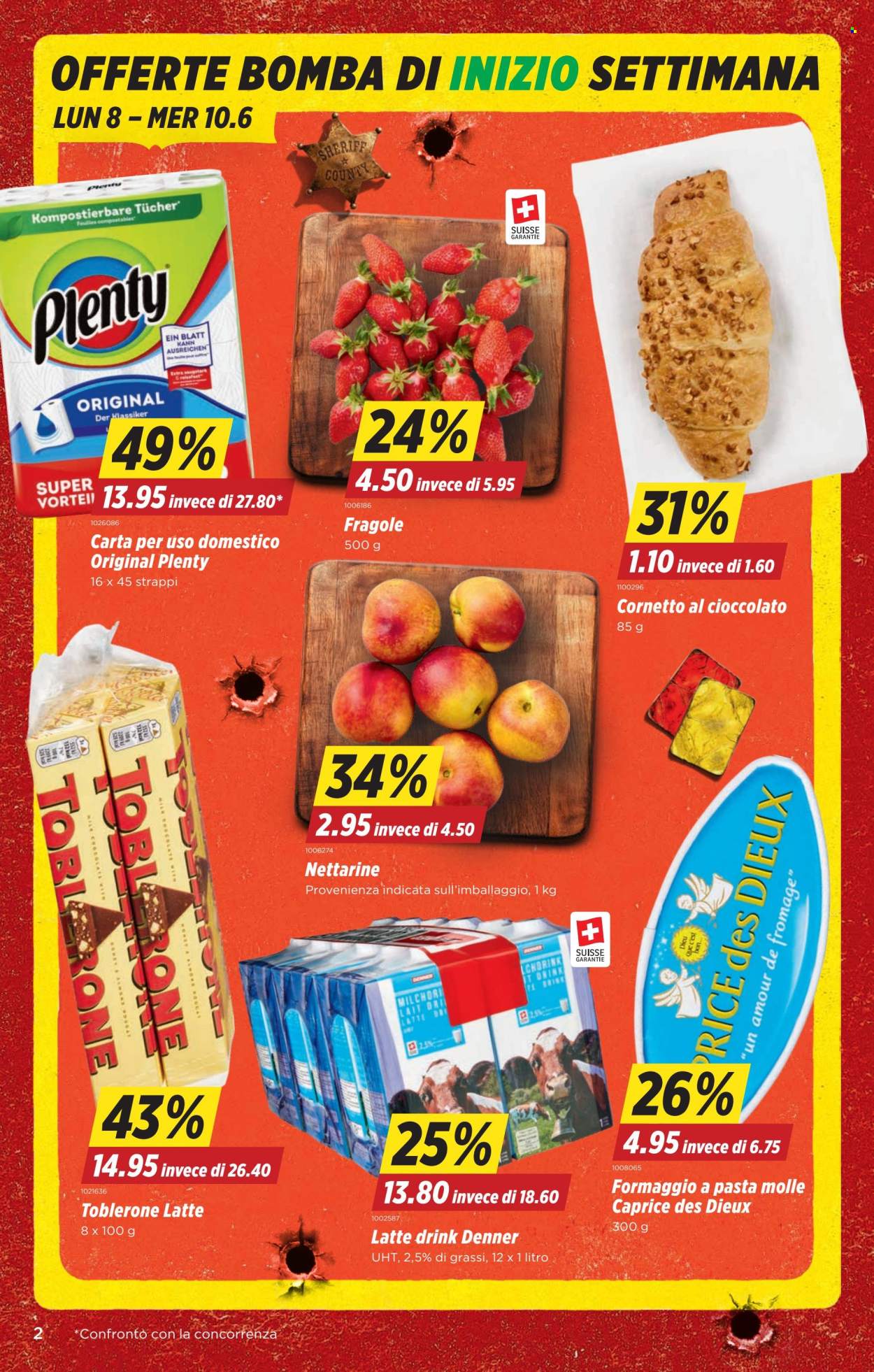 Volantino Denner - 4.6.2026 - 10.6.2026. Pagina 2. Pagina 2