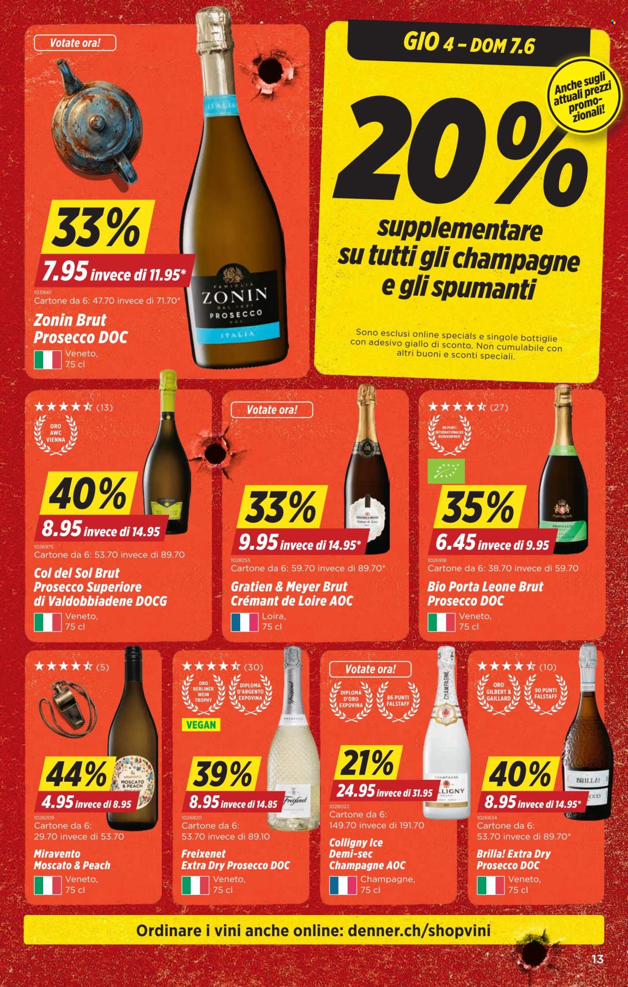 Volantino Denner - 4.6.2026 - 10.6.2026. Pagina 13. Pagina 13