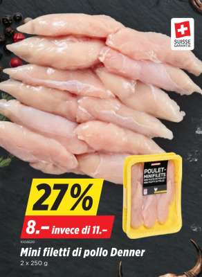 Mini filetti di pollo Denner