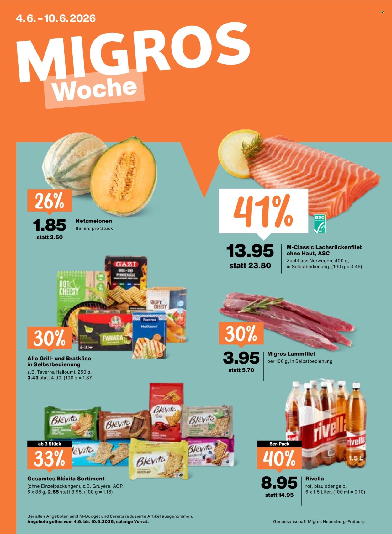 Volantino Migros - 4.6.2026 - 10.6.2026. Pagina 1. Pagina 1