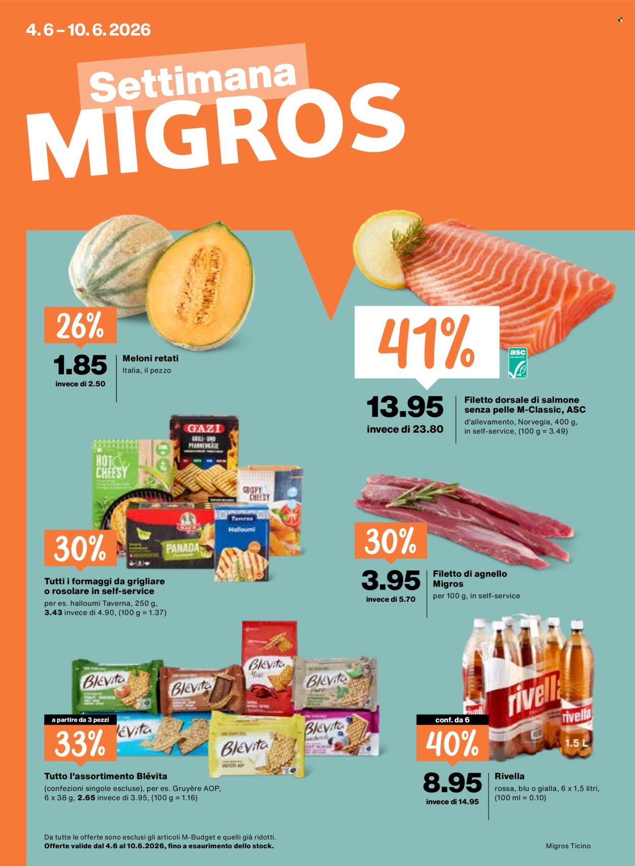 Volantino Migros - 4.6.2026 - 10.6.2026. Pagina 1. Pagina 1