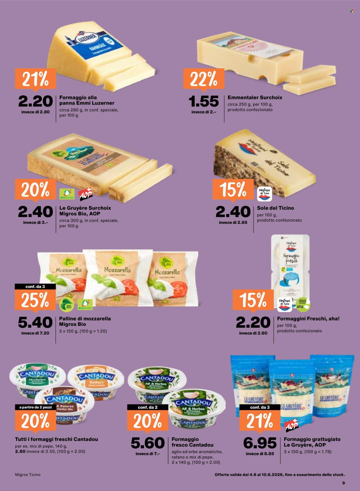 Volantino Migros - 4.6.2026 - 10.6.2026. Pagina 9. Pagina 9