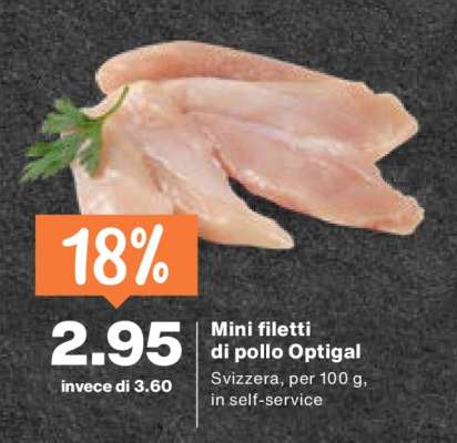 Mini filetti di pollo Optigal