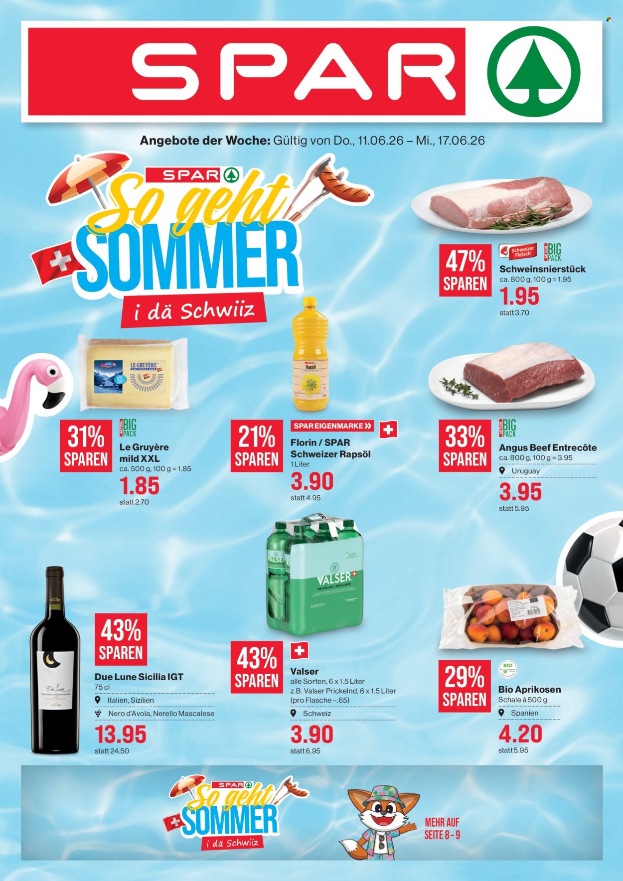 Volantino SPAR - 11.6.2026 - 17.6.2026. Pagina 1. Pagina 1