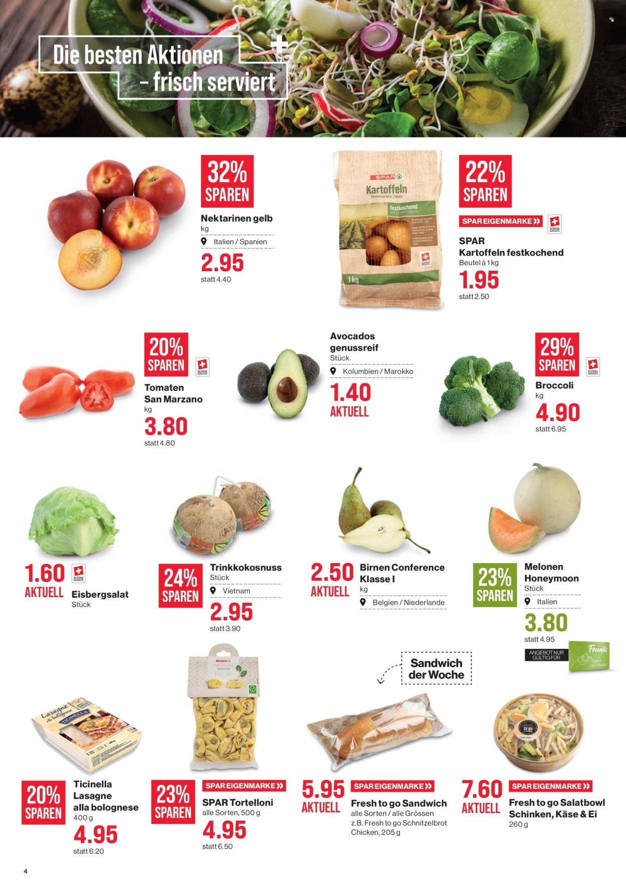 Volantino SPAR - 11.6.2026 - 17.6.2026. Pagina 4. Pagina 4