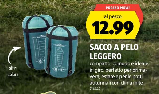 SACCO A PELO LEGGERO