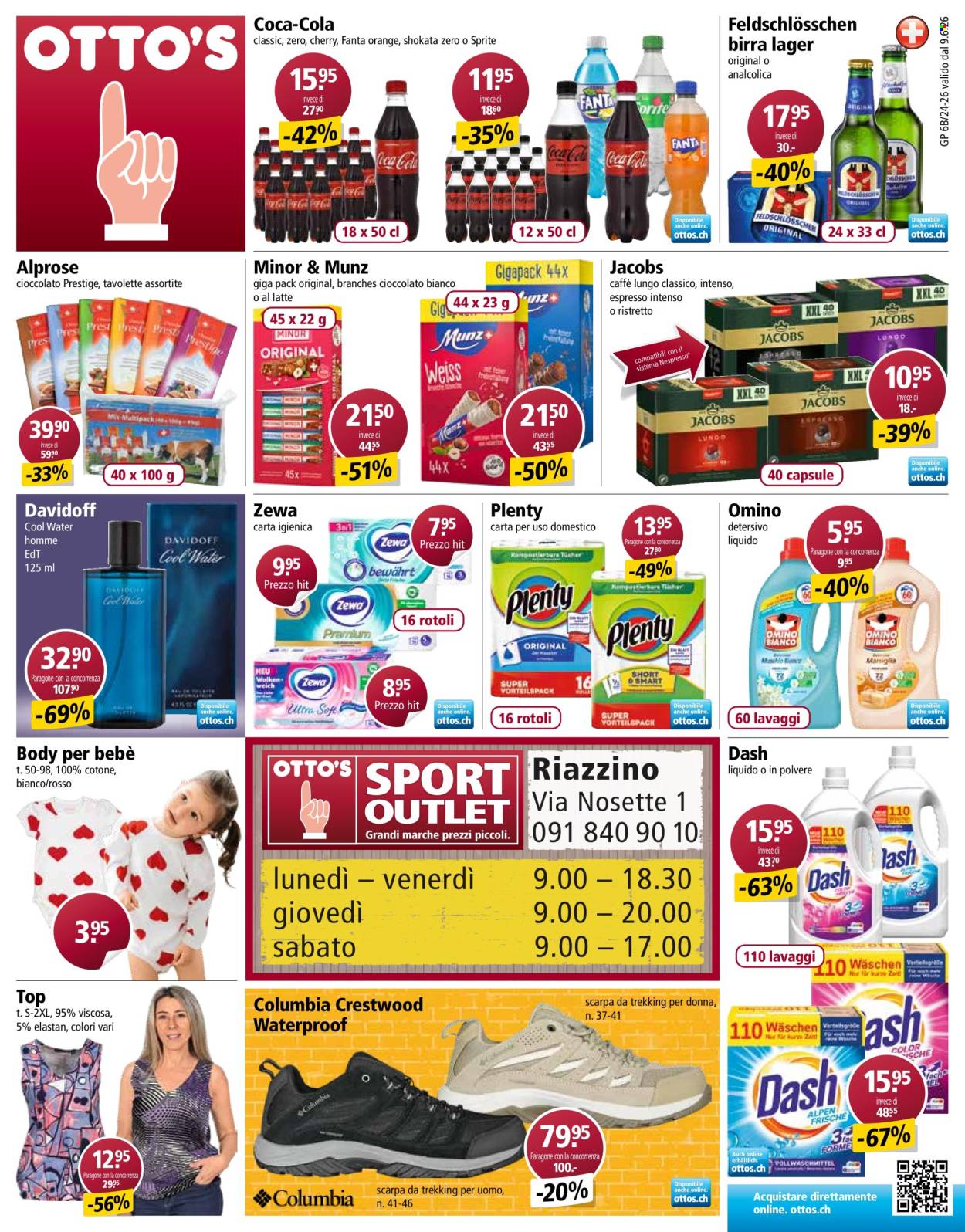 Volantino Otto's - 9.6.2026 - 16.6.2026. Pagina 1. Pagina 1