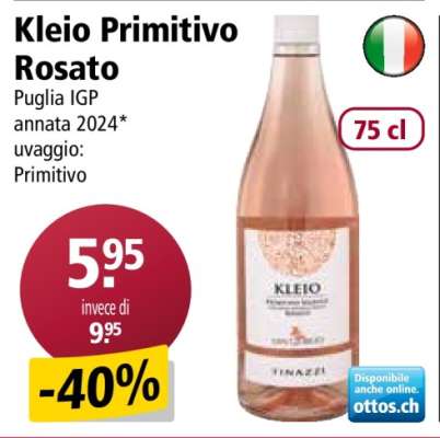 Kleio Primitivo Rosato
