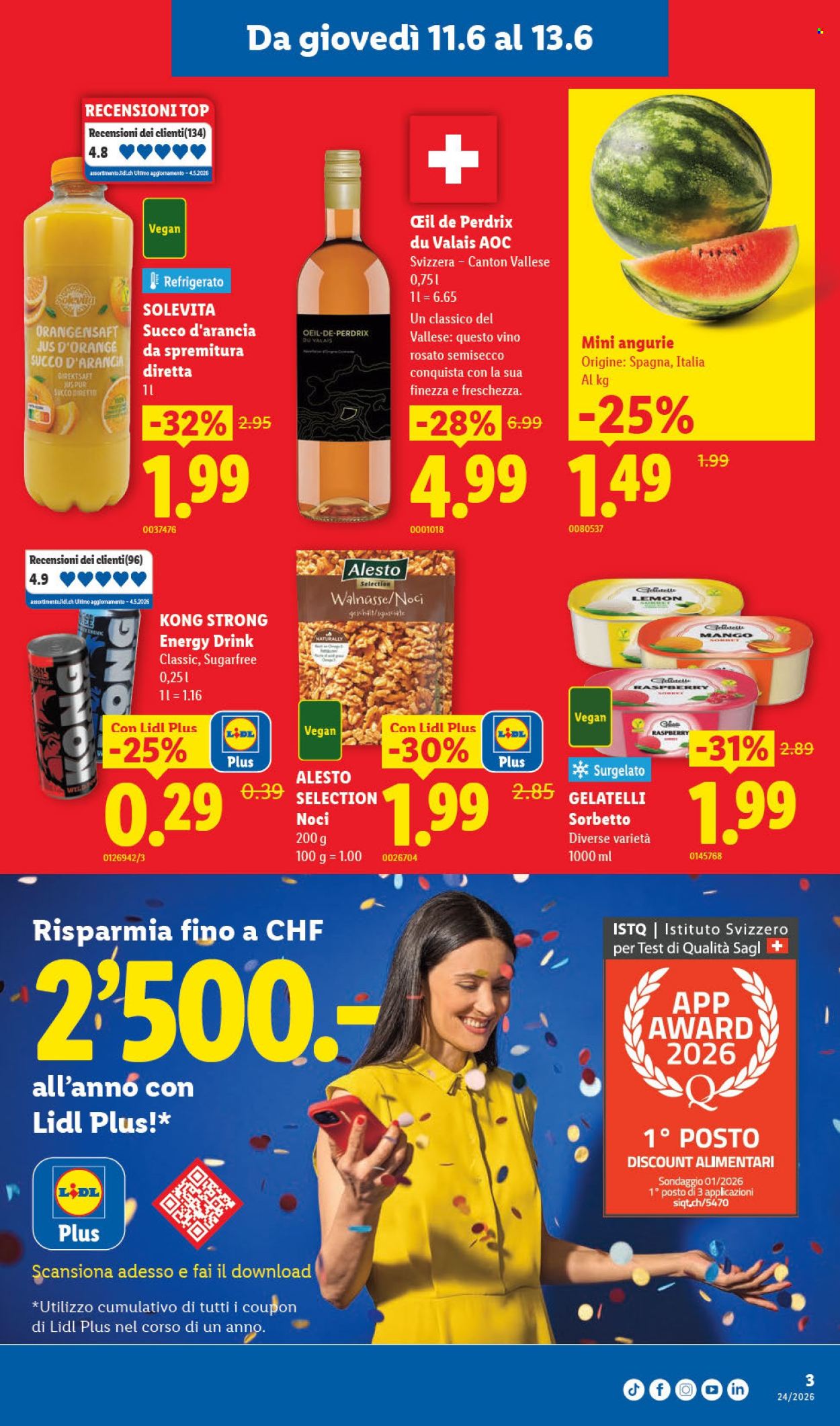 Volantino Lidl - 11.6.2026 - 17.6.2026. Pagina 3. Pagina 3