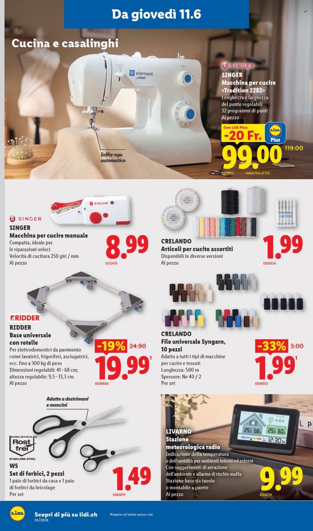 Volantino Lidl - 11.6.2026 - 17.6.2026. Pagina 26. Pagina 26