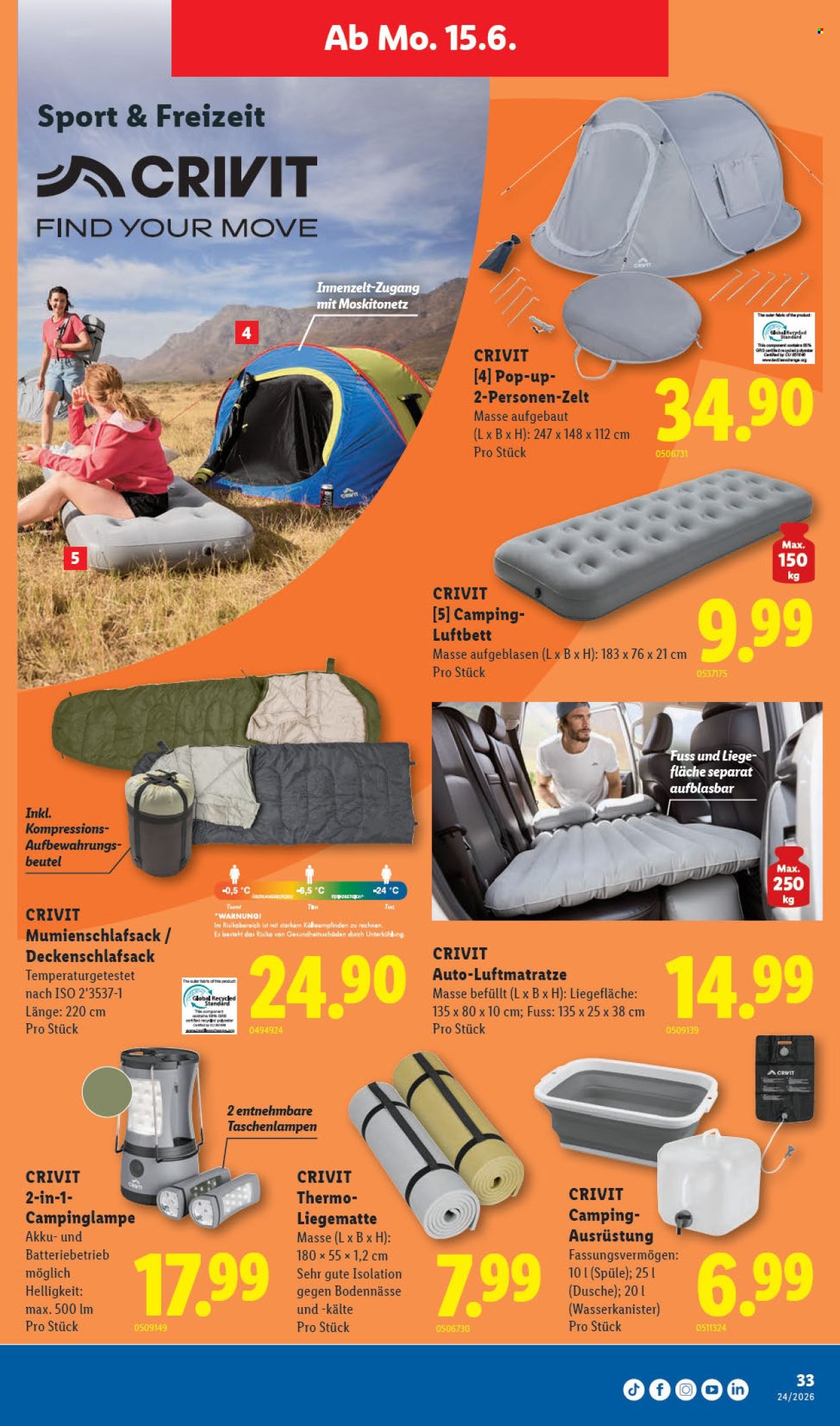 Volantino Lidl - 11.6.2026 - 17.6.2026. Pagina 37. Pagina 37