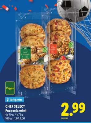 CHEF SELECT Focaccia mini