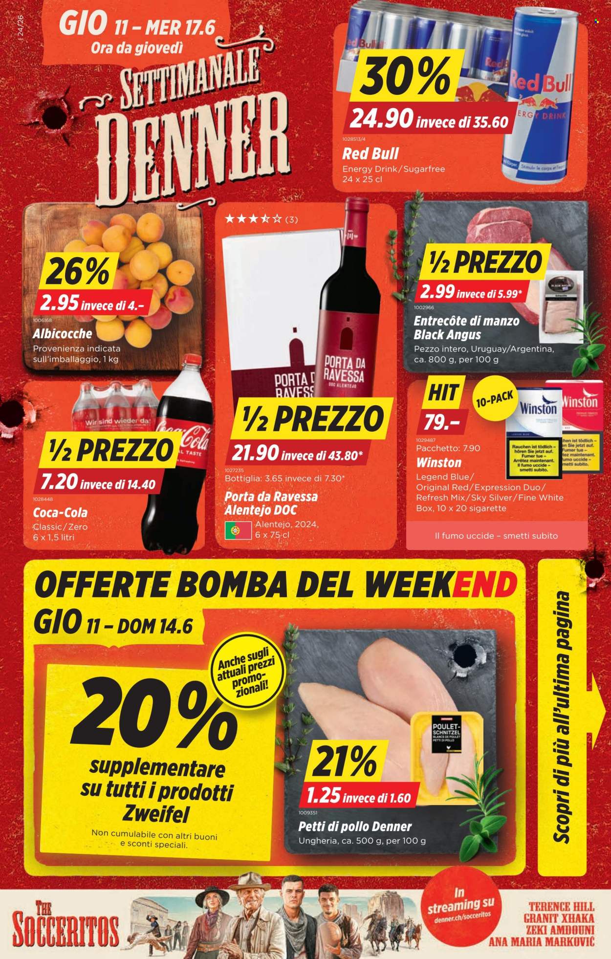 Volantino Denner - 11.6.2026 - 17.6.2026. Pagina 1. Pagina 1