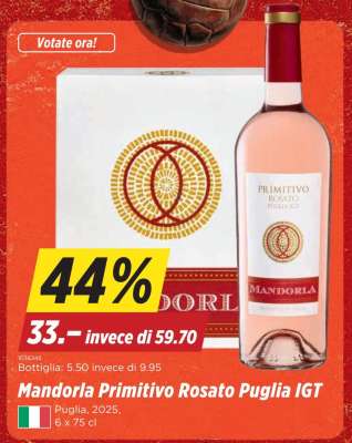Mandorla Primitivo Rosato Puglia IGT