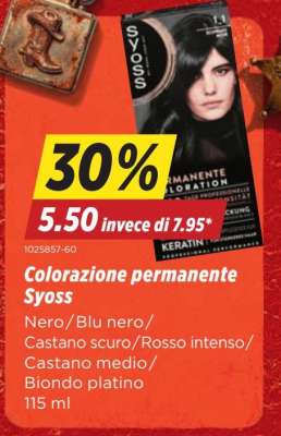Colorazione permanente Syoss