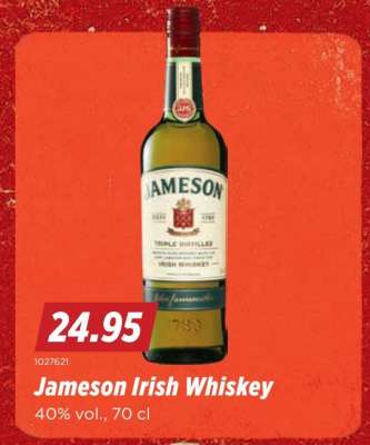 Jameson Irish Whiskey