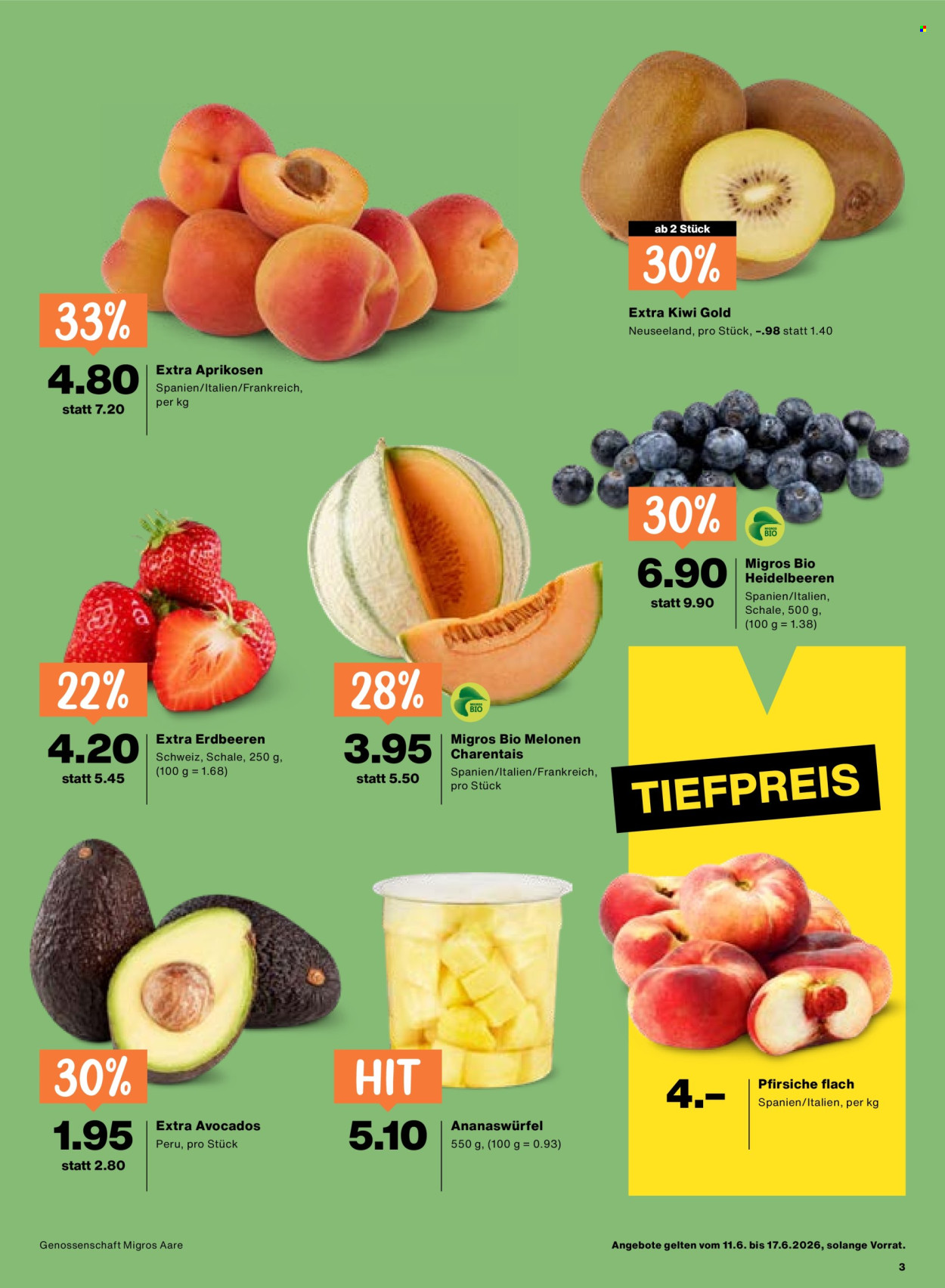 Volantino Migros - 11.6.2026 - 17.6.2026. Pagina 3. Pagina 3