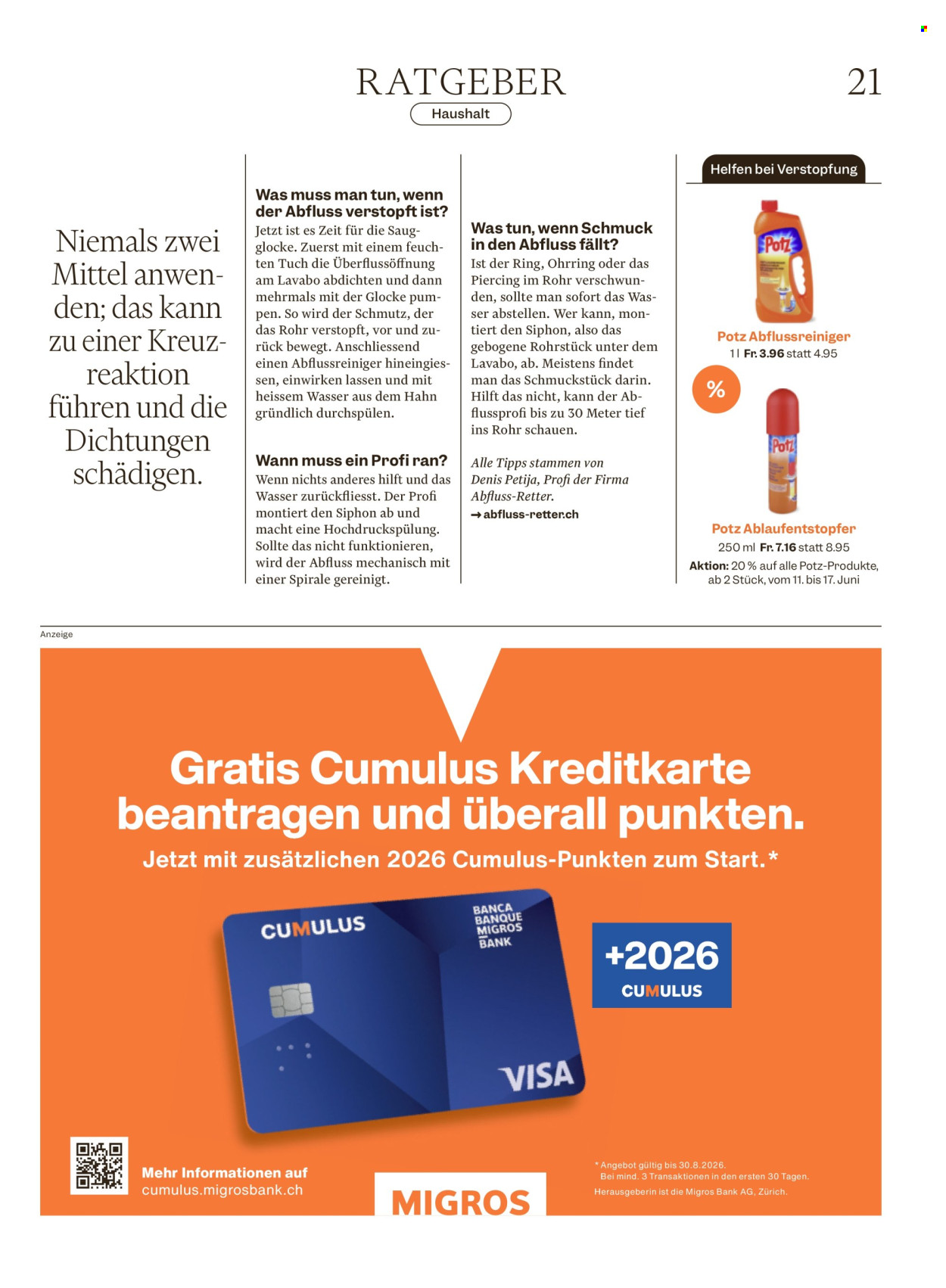 Volantino Migros - 10.6.2026 - 17.6.2026. Pagina 21. Pagina 21