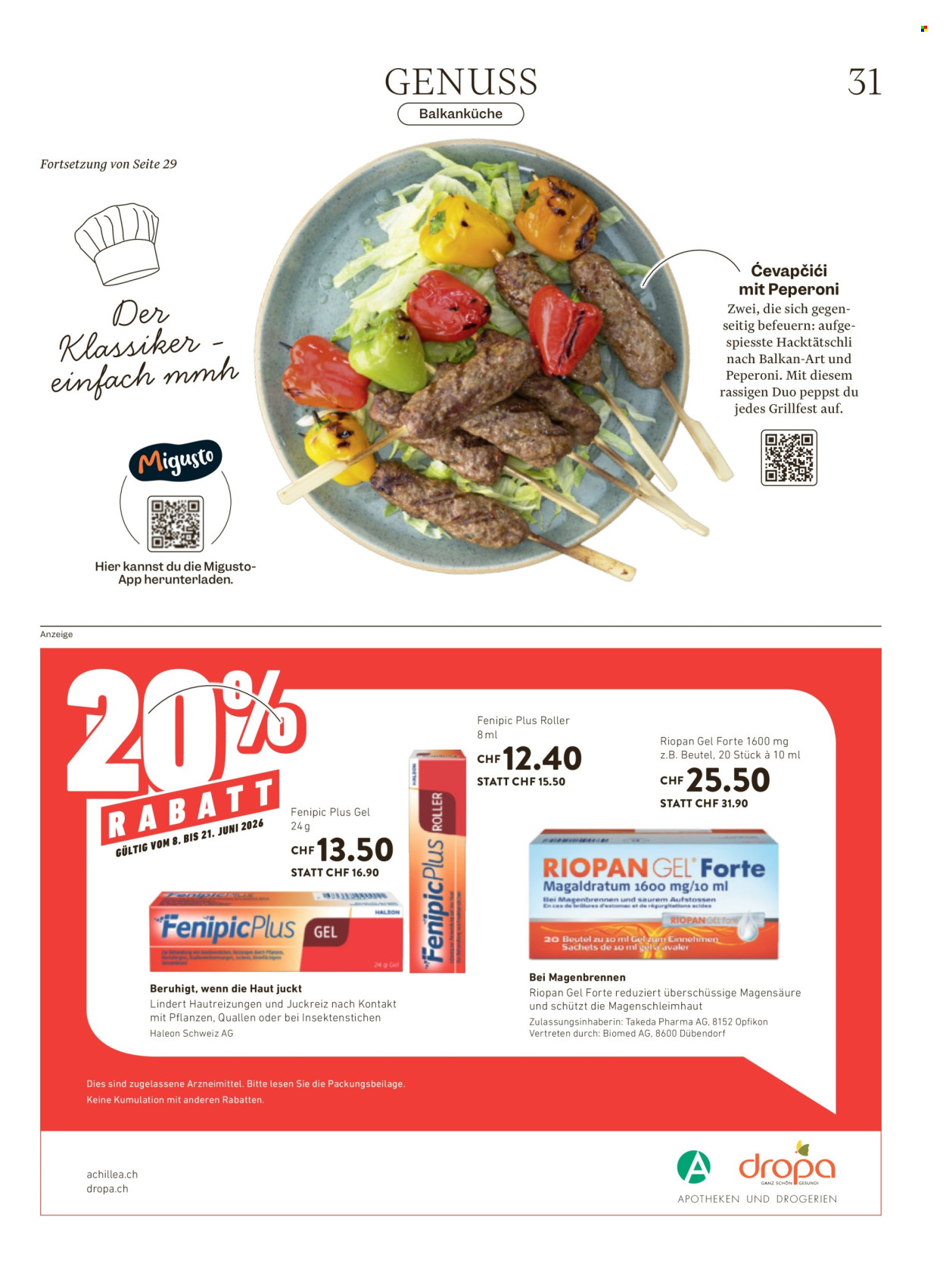 Volantino Migros - 10.6.2026 - 17.6.2026. Pagina 31. Pagina 31