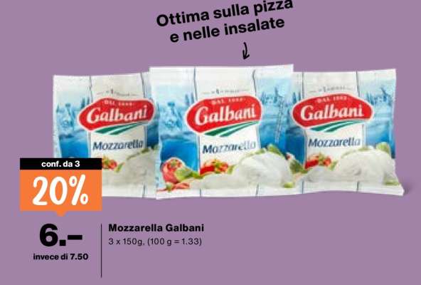 Mozzarella Galbani