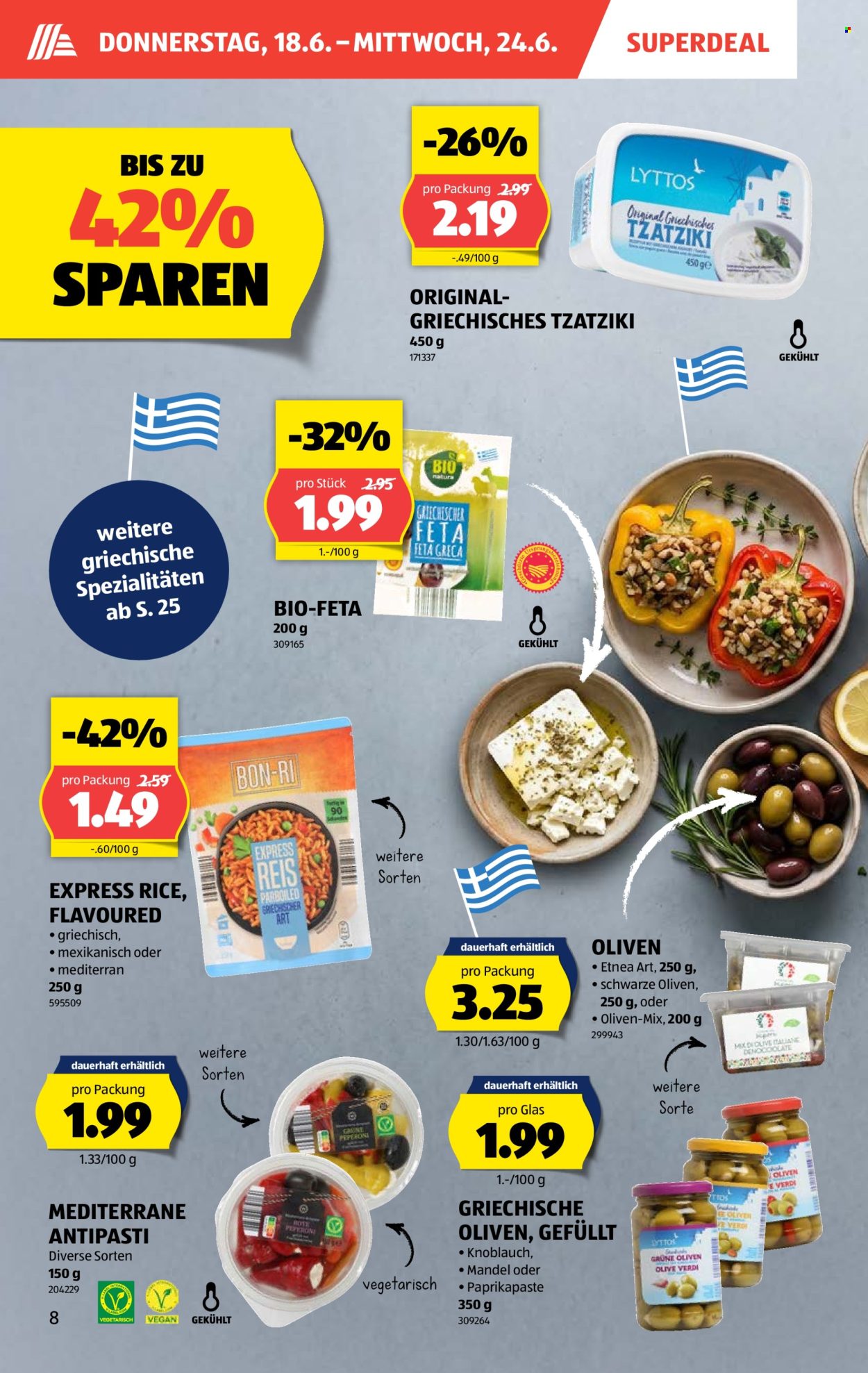 Volantino Aldi - 18.6.2026 - 24.6.2026. Pagina 8. Pagina 8