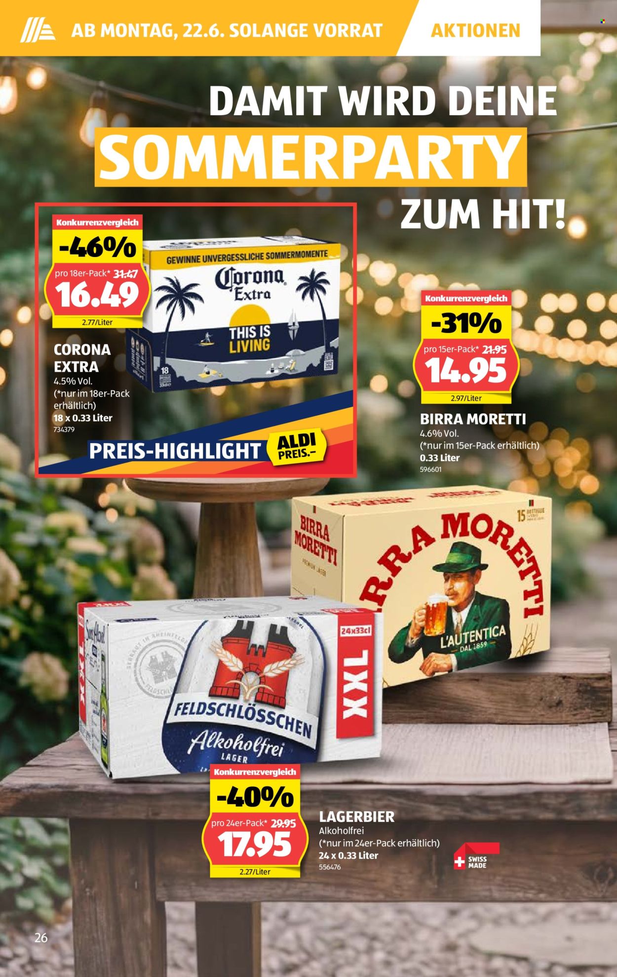 Volantino Aldi - 18.6.2026 - 24.6.2026. Pagina 26. Pagina 26